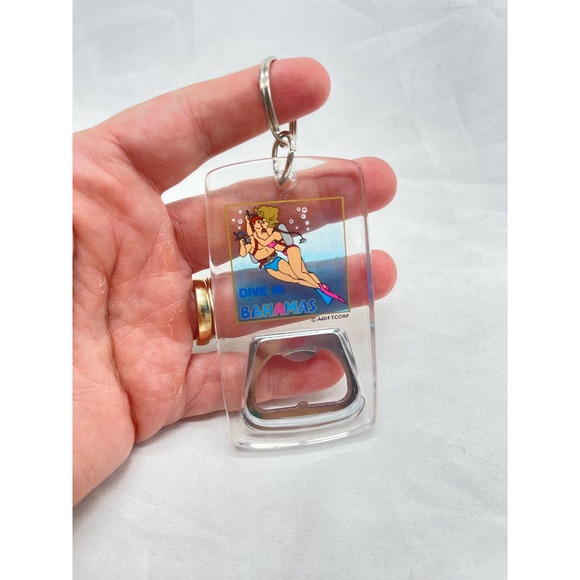 VTG Bahamas keychain bottle opener - Picture 3 of 4